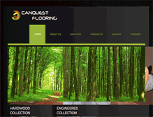 Tablet Screenshot of canquestflooring.com